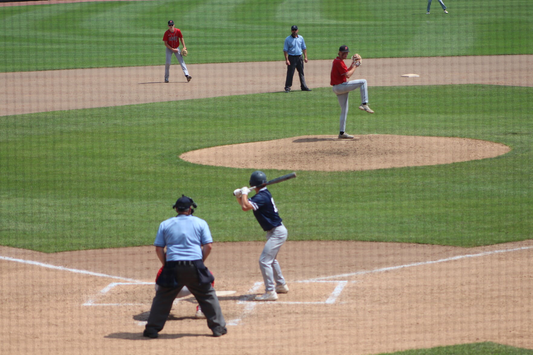 Ashton Michek pitching